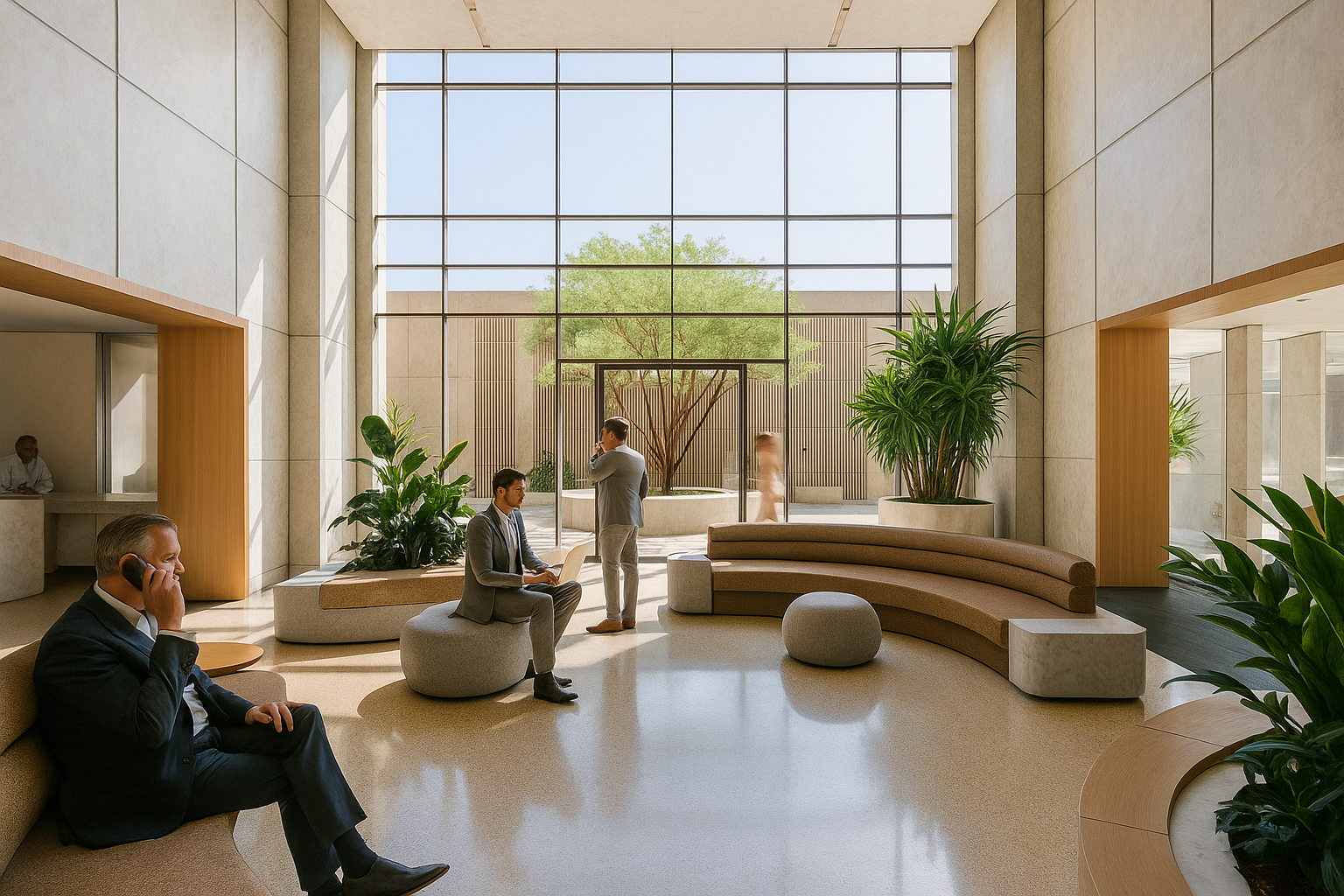 20251016_2006_Modern Office Lounge_remix_01k7pzp1qzf39rbbyd8mvd92zk