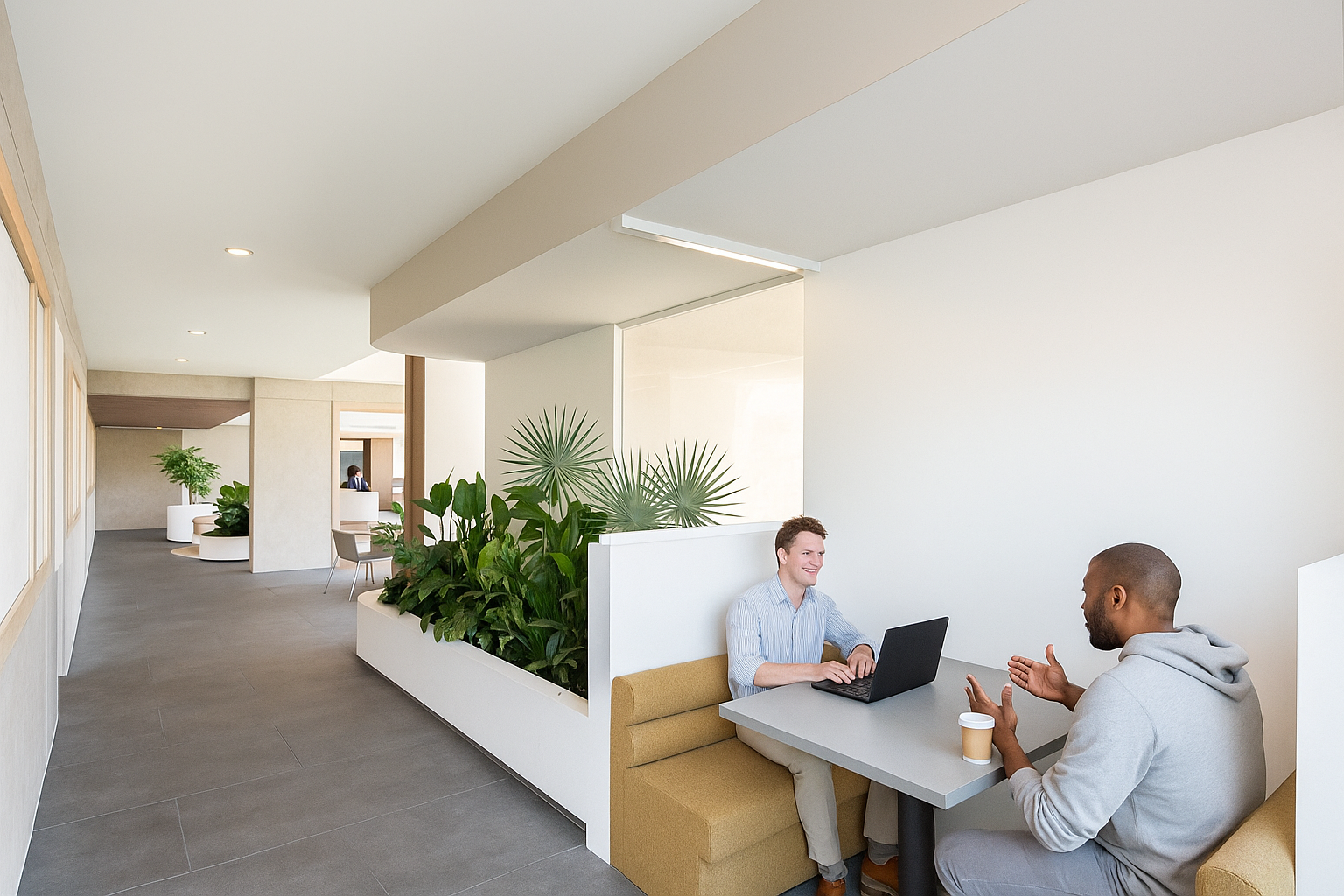 20251016_2028_Modern Office Lounge_remix_01k7q0xewrfg0asxzg81fej4gq